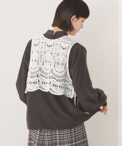 BEAMS HEART / レイヤード ブラウス