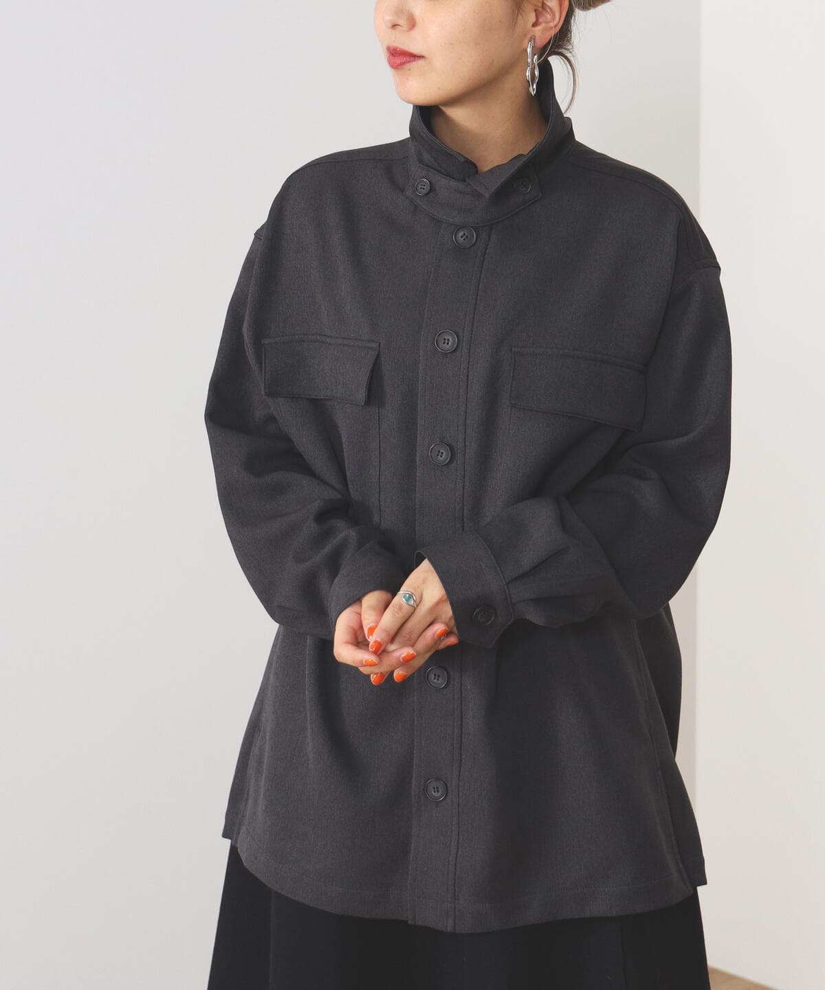 レビュー高評価商品 BEAMS HEART（ビームス ブルゾン（シャツ ハート）シャツ ジャケット・アウター