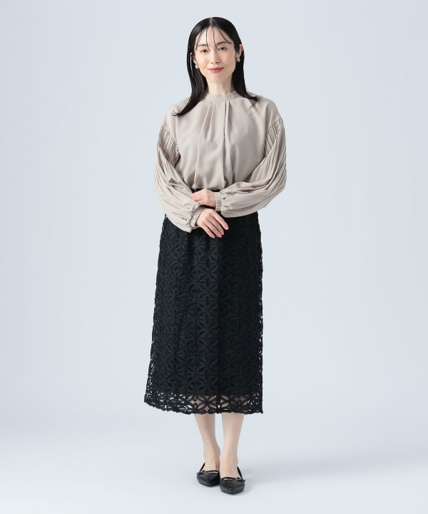 レース襟リボン付ブラウス | kawaii | axes femme online shop