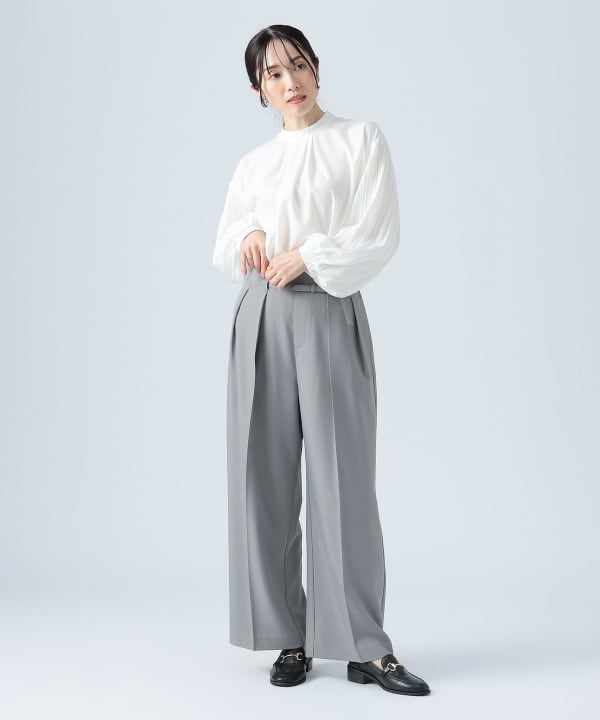 レース襟リボン付ブラウス | kawaii | axes femme online shop