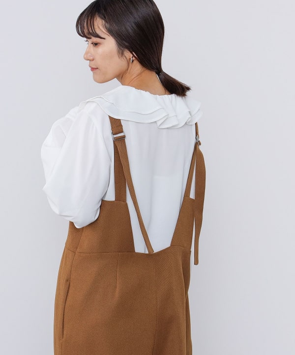 BEAMS HEART(ビームス ハート)ラッフルフリル ブラウス BEAMS HEART(ビームス ハート)ラッフルフリル ブラウス