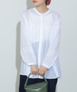 【TIME SALE商品】BEAMS HEART / 女裝 起皺 襯衫式 上衣