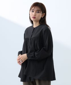 【TIME SALE商品】BEAMS HEART / 女裝 起皺 襯衫式 上衣