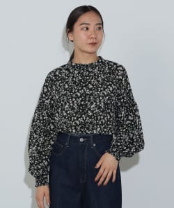 【TIME SALE商品】BEAMS HEART / 女裝 2WAY 花紋 上衣