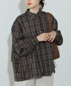 【TIME SALE商品】BEAMS HEART / 女裝 格紋 層次 襯衫