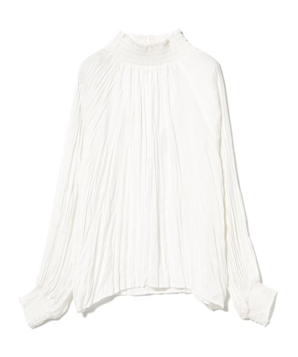 新品 ELIN エンブロハイネックブラウス BEAMS