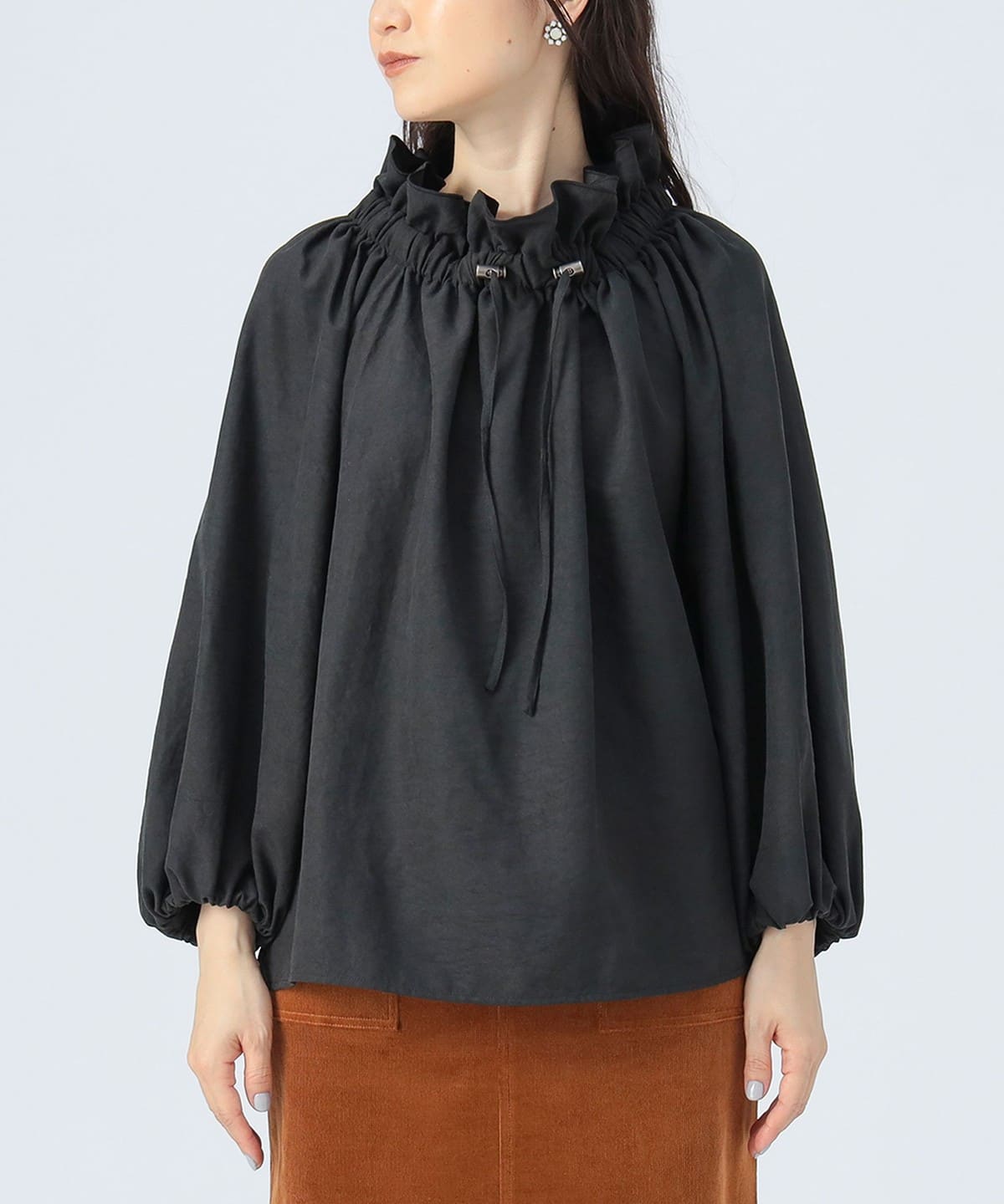 BEAMS HEART（ビームス ハート）【タイムセール】襟 フリル ギャザー