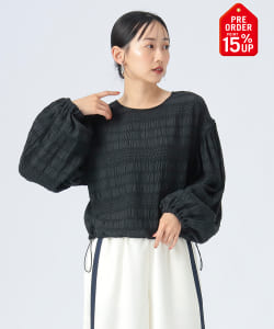 【+15%ポイントUP】モールボーダー 2WAY ブラウス