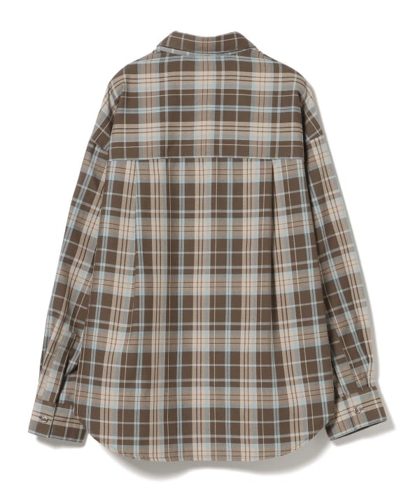 BEAMS HEART（ビームス ハート）細ボウタイ チェック シャツ（シャツ