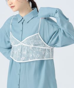【+15%ポイントUP】ビスチェ × ロングスリーブシャツ（セットアイテム）