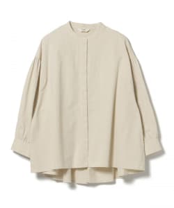 後ろ タック フレア シャツ