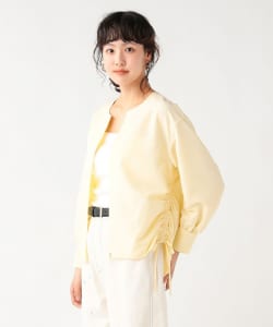 サイドシャーリング ブラウス