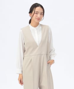 フロントレース ブラウス