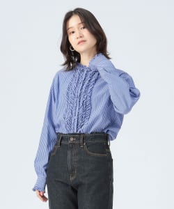 チビフリルネック ブラウス