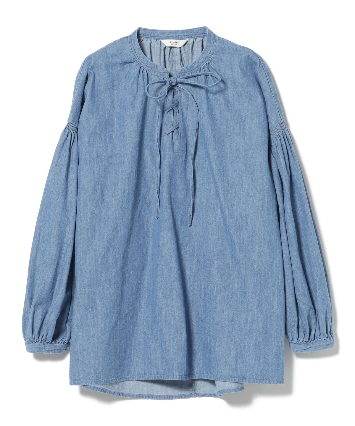 BEAMS HEART BEAMS HEART-Up Ribbon Blouse (Shirts, Blouses, Blouses 