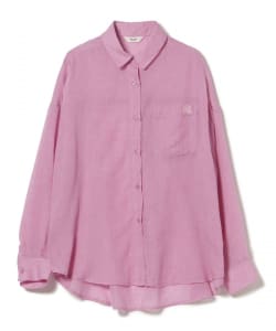 ボイル シャンブレー シャツ