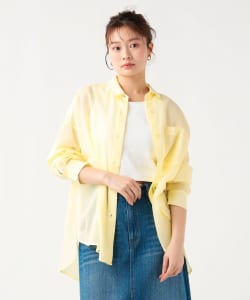 ボイル シャンブレー シャツ