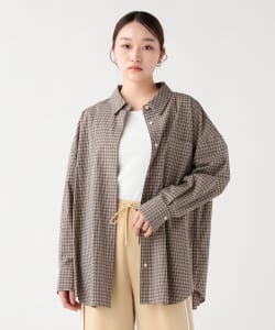 チェック オーバー シャツ