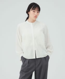フロントレース ブラウス