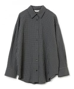 チェック オーバーサイズ シャツ