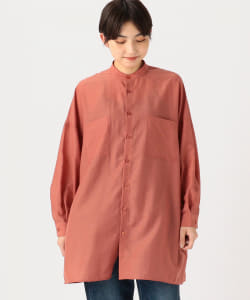 BEAMS HEART / シアー ロングシャツ