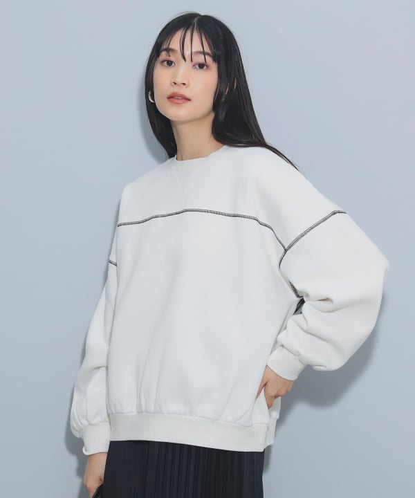 BEAMS SSZ エルボーパッチスウェット グレーM SSZ エスエスズィー 23AW 代走 HOODIE 貫通フード スウェット