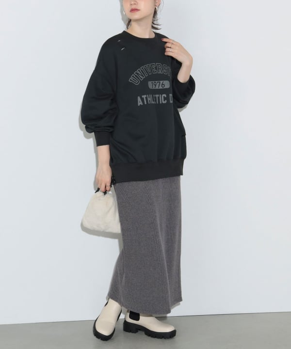 Web限定】ダメージ加工スウェット[品番：OLOW0014030]｜RMAF