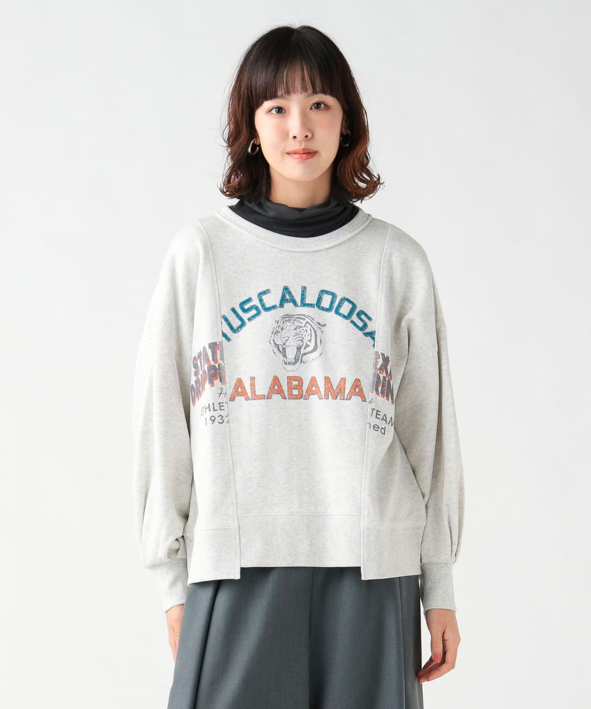 BEAMS HEART BEAMS HEART風格印花套頭衫（上衣運動衫）郵購 | BEAMS