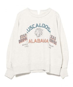 リメイク風 プリント プルオーバー