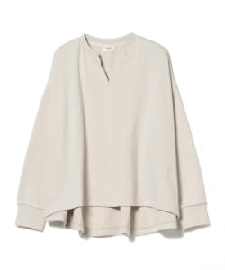 BEAMS HEART / キーネック フレア プルオーバー