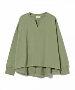 BEAMS HEART / キーネック フレア プルオーバー