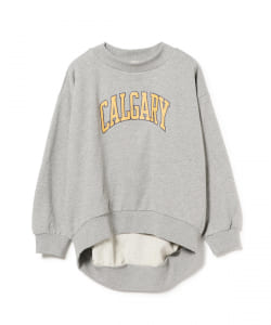 BEAMS HEART / CALGARY ロゴスウェット プルオーバー