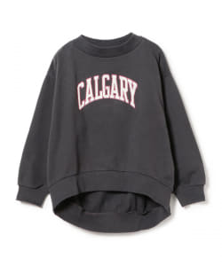 BEAMS HEART / CALGARY ロゴスウェット プルオーバー