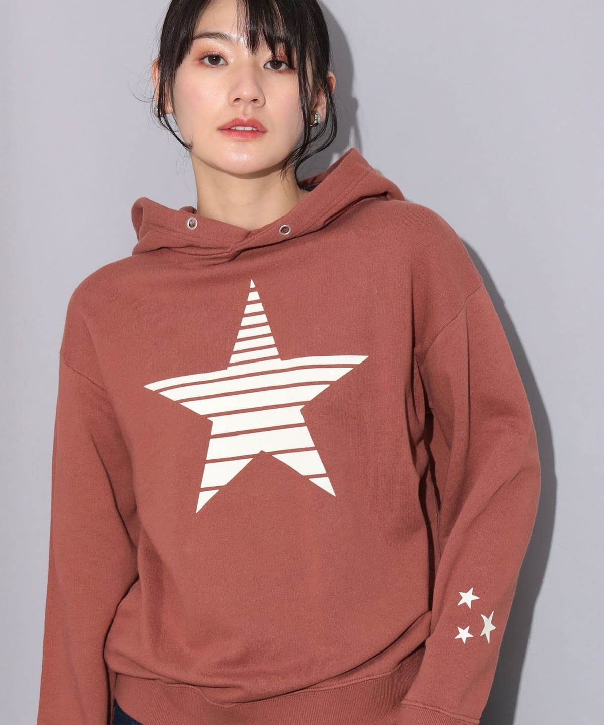 スターフロッキー パーカー トップス WOMEN BRICK ONE SIZE スターフロッキー パーカー トップス WOMEN BRICK ONE SIZE