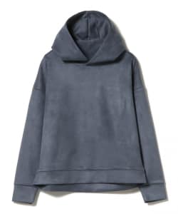 BEAMS HEART / スエード調 フーディ