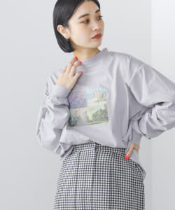 BEAMS HEART / フォトプリント ロングスリーブTシャツ
