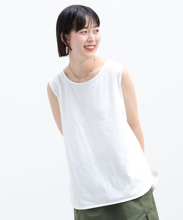 JOHN BARTLETT ジョン バートレット　刺繍 ビーズタンクトップ 9号 JOHN BARTLETT ジョン バートレット 刺繍 ビーズタンクトップ 9