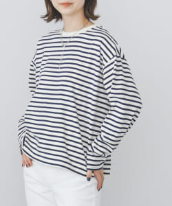 BEAMS HEART / ユルボーダー Tシャツ