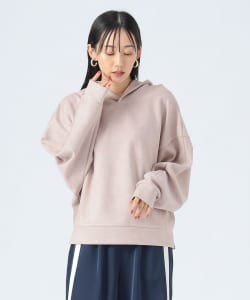 フェイクスエード フーディー