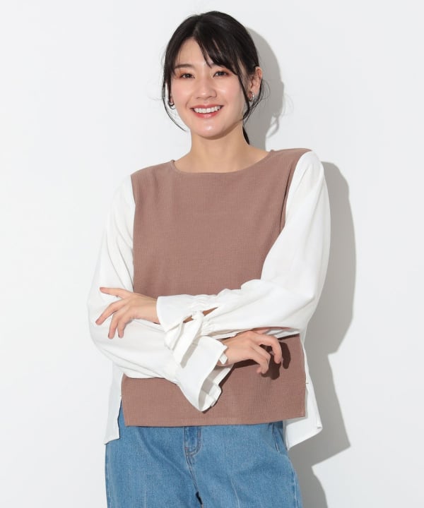 セブンイレブン 冬ギフト カタログ BEAMS プルオーバー コンビ ハート）ジャカード HEART（ビームス トップス