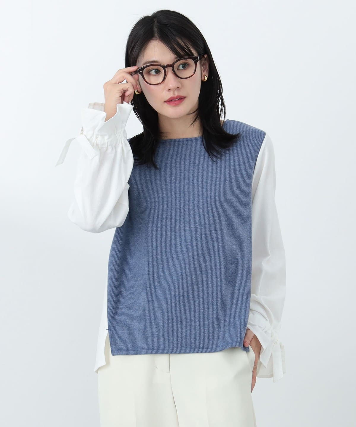 優待特典一覧 BEAMS HEART（ビームス ハート）ジャカード コンビ プルオーバー ルームウェア・パジャマ