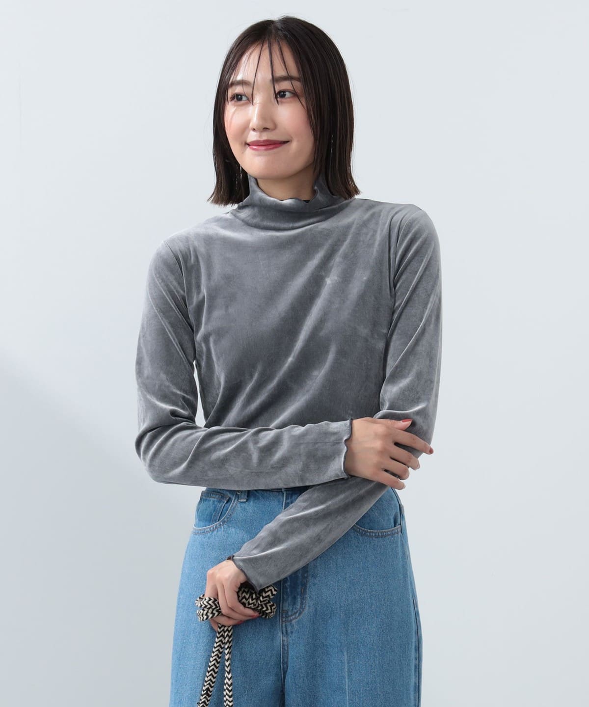 フロッキー タートル プルオーバー Tシャツ・カットソー WOMEN GREY ONE SIZE フロッキー タートル プルオーバー Tシャツ・カットソー WOMEN GREY ONE SIZE