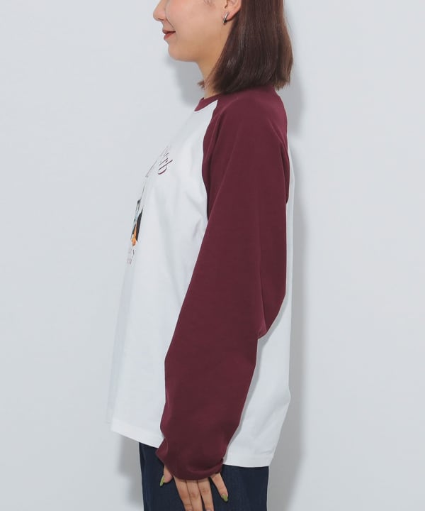 BEAMS HEART(ビームス ハート)キャットプリント ロング BEAMS HEART(ビームス ハート)キャットプリント ロング
