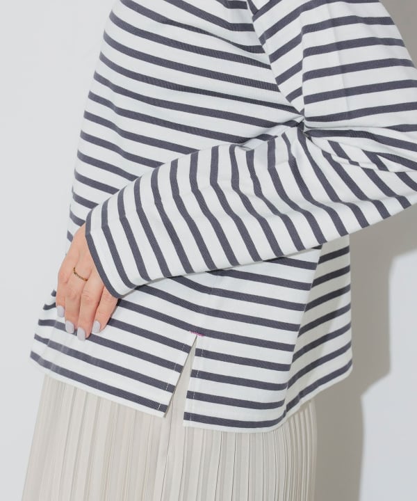 BEAMS HEART（ビームス ハート）リンガー ボーダー Tシャツ（T