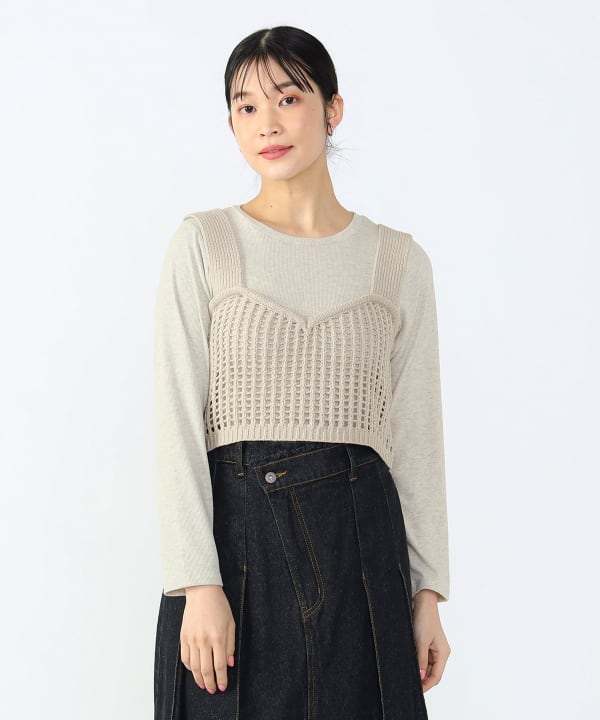 カットソー 32 スパンコール 新品