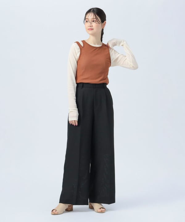 【SALE／10%OFF BEAMS HEART（ビームス タンク ハート）【5/15新規値下げ】変形 タンクトップ