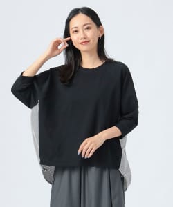 後ろストライプ ラグラン プルオーバー