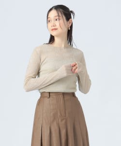 【+15%ポイントUP】シャイニー シアー プルオーバー