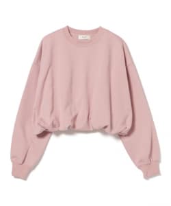 バルーン クロップド スウェット