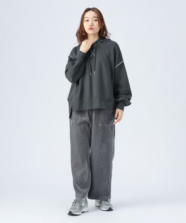 BEAMS HEART（ビームス ハート）配色 スウェット プルパーカー